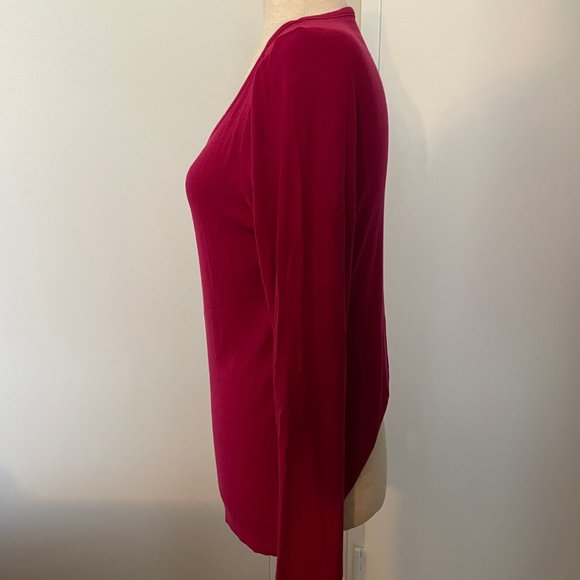 GapFit Ribbed Ballet Top - M - Picture 4 of 9